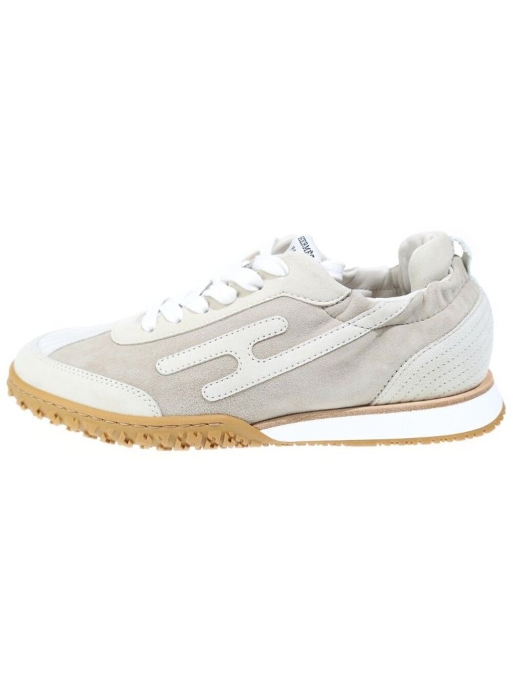 Hermes Jet Sneakers Beige Ivory Shoes